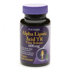Alpha Lipoic Acid tr 600mg 45 tabs ALA Natrol  