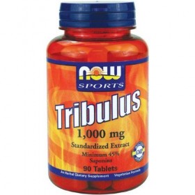 Tribulus 90 tabs 1000mg Preço Now Foods 