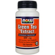 Green Tea Extract 100 caps Chá Verde NOW Foods