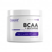 BCAA + Glutamine 200g Nitrogênio Muscular Ostrovit