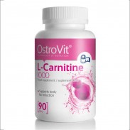 L-carnitine 1000 90 tabs Efeitos Benefícios Ostrovit