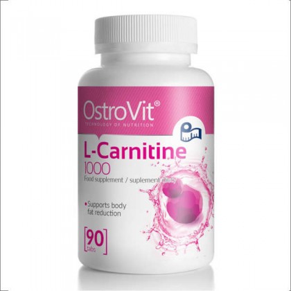 L-carnitine 1000 90 tabs Efeitos Benefícios Ostrovit