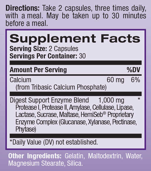 natrol-digest-support-60-caps-supplement-facts