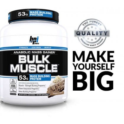 Bulk Muscle 2.6 kg / 5.82 lbs BPI Sports