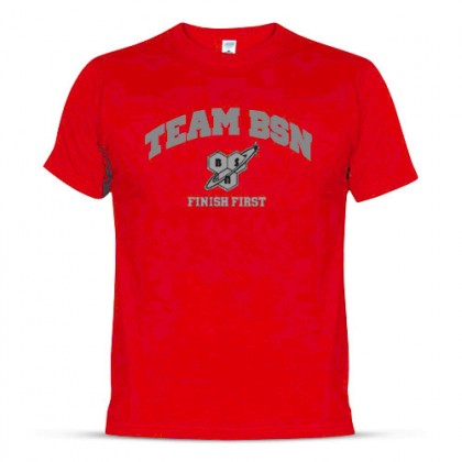 T-shirt team bsn finish first cotton BSN