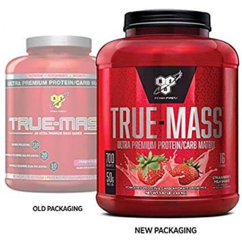 BSN True Mass 2.6kg Gainer Proteina Como Tomar - CorposFlex