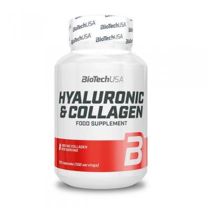 Hyaluronic & Collagen 100 caps Biotech USA