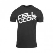 T-shirt Vintage Cotton Black Color Cellucor