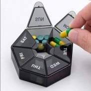 Pill Box for Storing Supplements