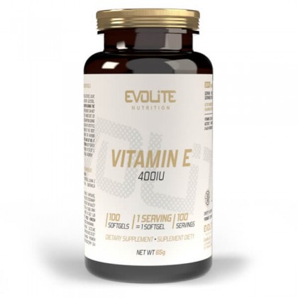 Vitamin E 400IU 100 caps Evolite Nutrition