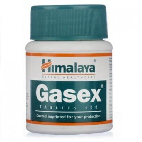 Gasex 100 tabs para Gases no Estomago Himalaya