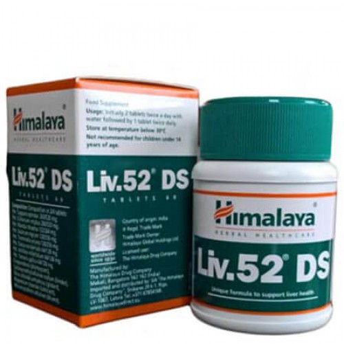 Himalaya Liv.52 DS 60 tablets Double Strengh - CorposFlex