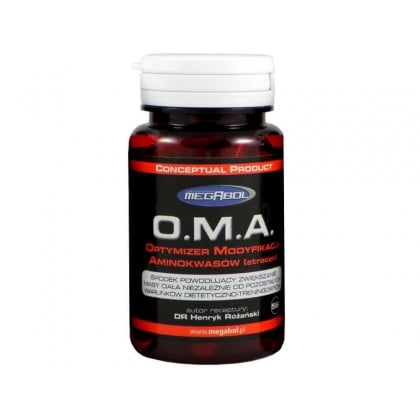 O.M.A. 56 caps Lean Muscle Mass Optimizer Megabol