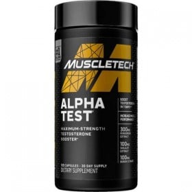 Alpha Test 120 caps Anabolic Strengh Muscletech