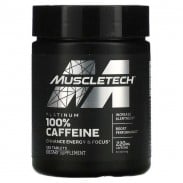 Platinum 100 Caffeine 220mg 125 tabs Tomar Muscletech