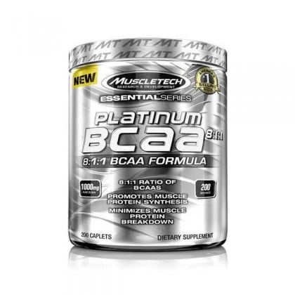 Bcaa Platinum 8:1:1 200 capsules Muscletech