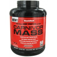 Carnivor Mass 5.6lb beef gainer MuscleMeds 