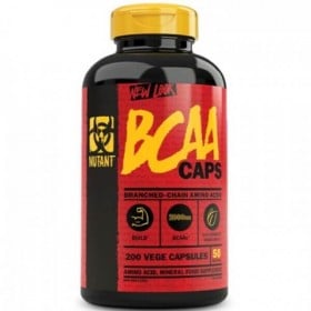 BCAA 200 cápsulas Mutant