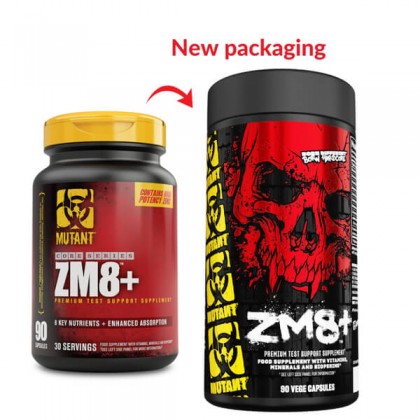 ZM8+ 90 Caps ZMA Mutant