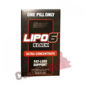 Lipo 6 Black Ultra Concentrate 60 caps Nutrex