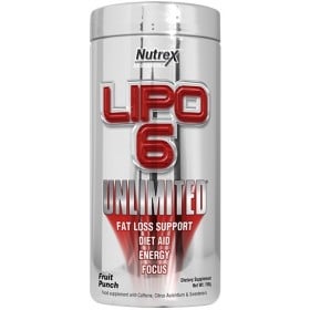 Lipo 6 Unlimited Powder 150g Nutrex Research 