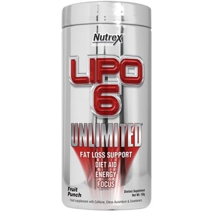 Lipo 6 Unlimited Powder 150g Nutrex Research 