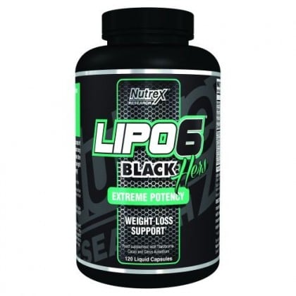 Lipo 6 black hers 120 caps efeitos Nutrex