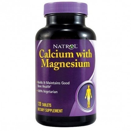 Calcium with Magnesium 120 tablets Natrol