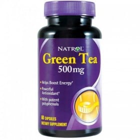 Green Tea 60 caps 500mg Chá Verde Natrol