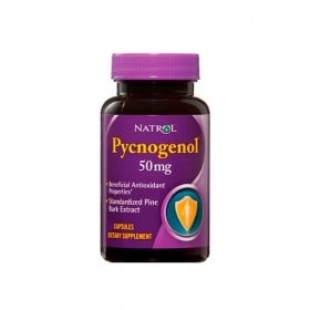 Pycnogenol 30 caps 50mg efeitos Natrol