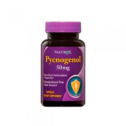 Pycnogenol 30 caps 50 mg effects Natrol