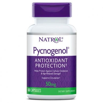 Pycnogenol 50mg 60 caps para que serve Natrol