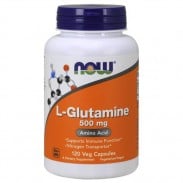 L-Glutamine 500mg 120 caps Glutamina Now Foods