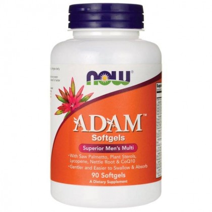 Adam Men's Multivitamin 90 softgels Now Foods 