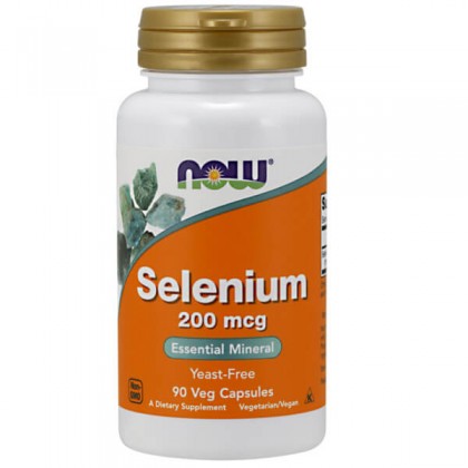 Selenium 200 mcg 90 caps How to Take Now Foods