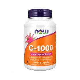 Vitamin C 1000 100 caps Bioflavonoides Now Foods