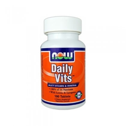 Daily Vits 30 Caps Multivitaminas Now Foods