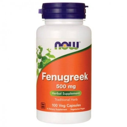 Fenugreek 500mg 100 capsules Now Foods