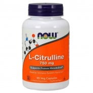 L-Citrulline 750mg 90 caps Now Foods