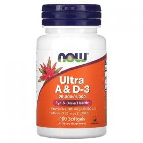 Ultra A & D3 100 softgels Now Foods