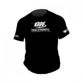 T-shirt True Strength Black Optimum Nutrition