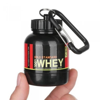 Recipiente Portátil de Proteína Optimum Nutrition