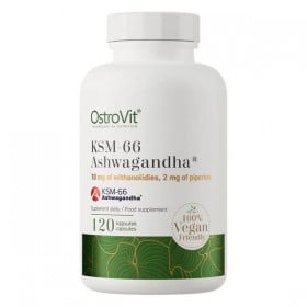 Ashwagandha KSM-66 120 Cápsulas OstroVit