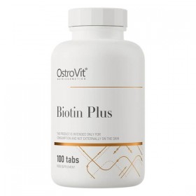 Biotin Plus 100 tabs Biotina Ostrovit