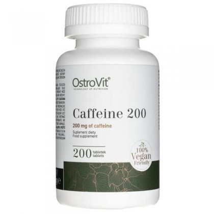 Caffeine 200 200 tabs 200mg Ostrovit