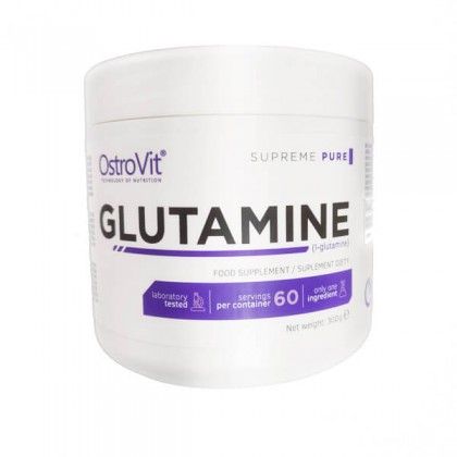 Glutamine 300g Powder Results Ostrovit