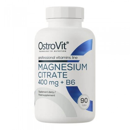 Magnesium Citrate 400 mg + B6 90 tabs OstroVit