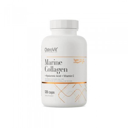Marine Collagen + Hyaluronic Acid + Vitamin C 120 caps Ostrovit