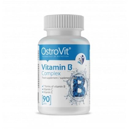 Vitamin B Complex 90 tabs + Vitamina C, E Ostrovit