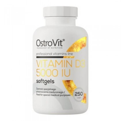 Vitamin D3 5000 IU 250 caps OstroVit